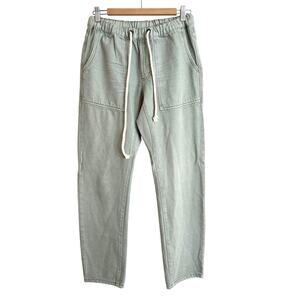 Free People x OneTeaspoon Teal Drawstring Relaxed Jeans Size XS